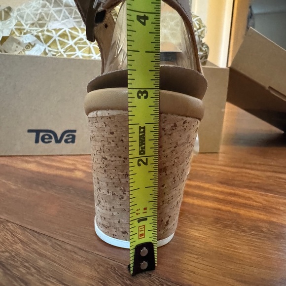 NIB Teva Women's Arrabelle Universal Wedge Sandal Tan Size 7 - Picture 2 of 16
